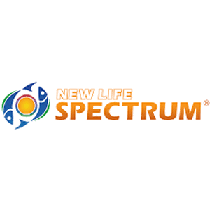 New Life Spectrum logo representing a wide range of premium fish foods stocked at Pets Everywhere